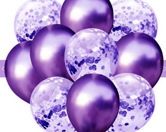 Download Purple Balloons Etsy