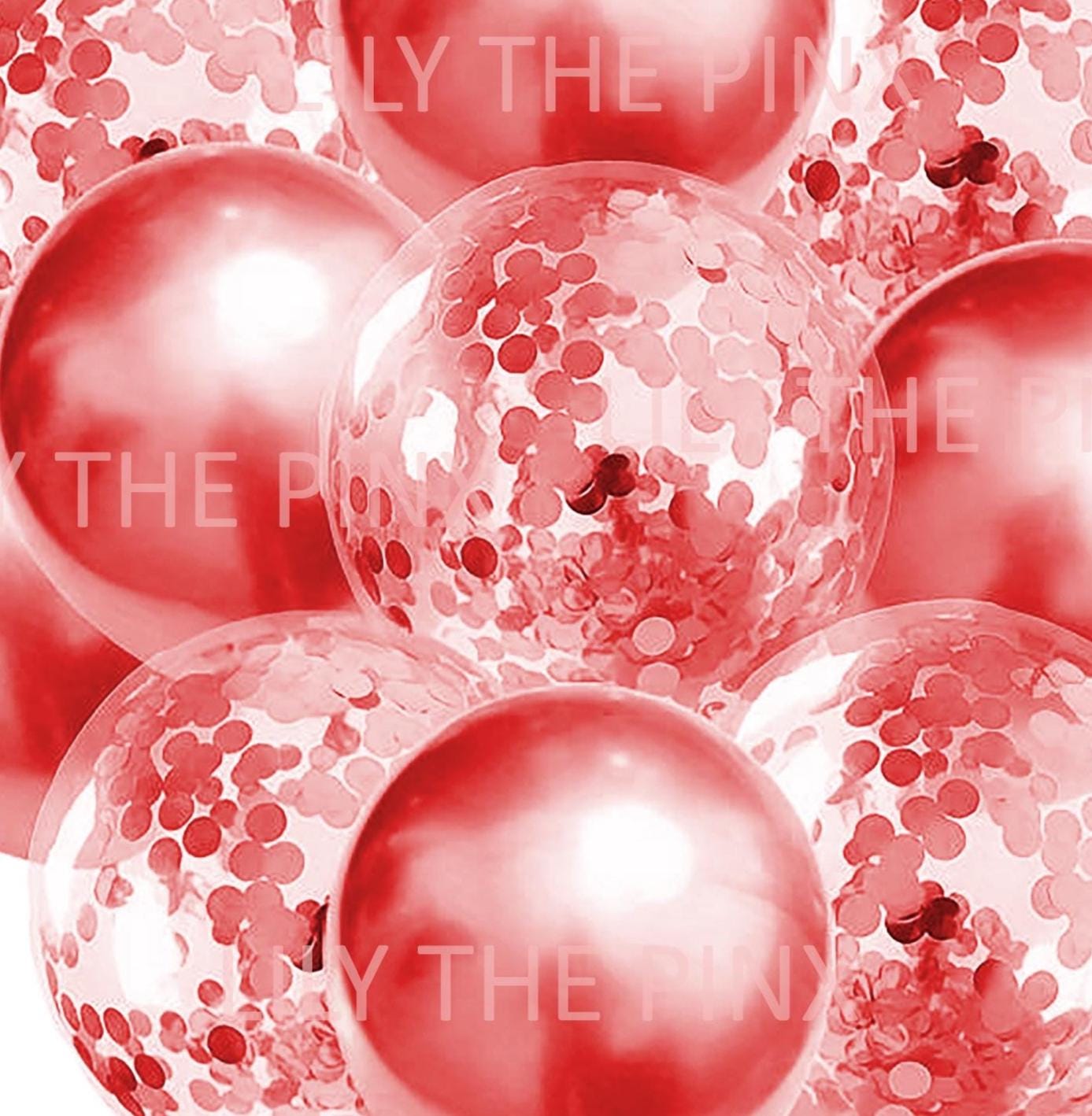 Palloncini In Lattice Di Natale 23 Cm - Confezione Da 10 - Rosso E Verde Con Pupazzo Di Neve E Scritta Merry Christmas - Adatti Per Elio O Aria - The Unique Party