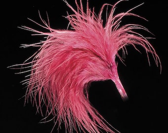 Pack of 36 BURGUNDY real FEATHER stems 90mm great for crafting, hatmaking, wedding hair, floral decorations and bouquets