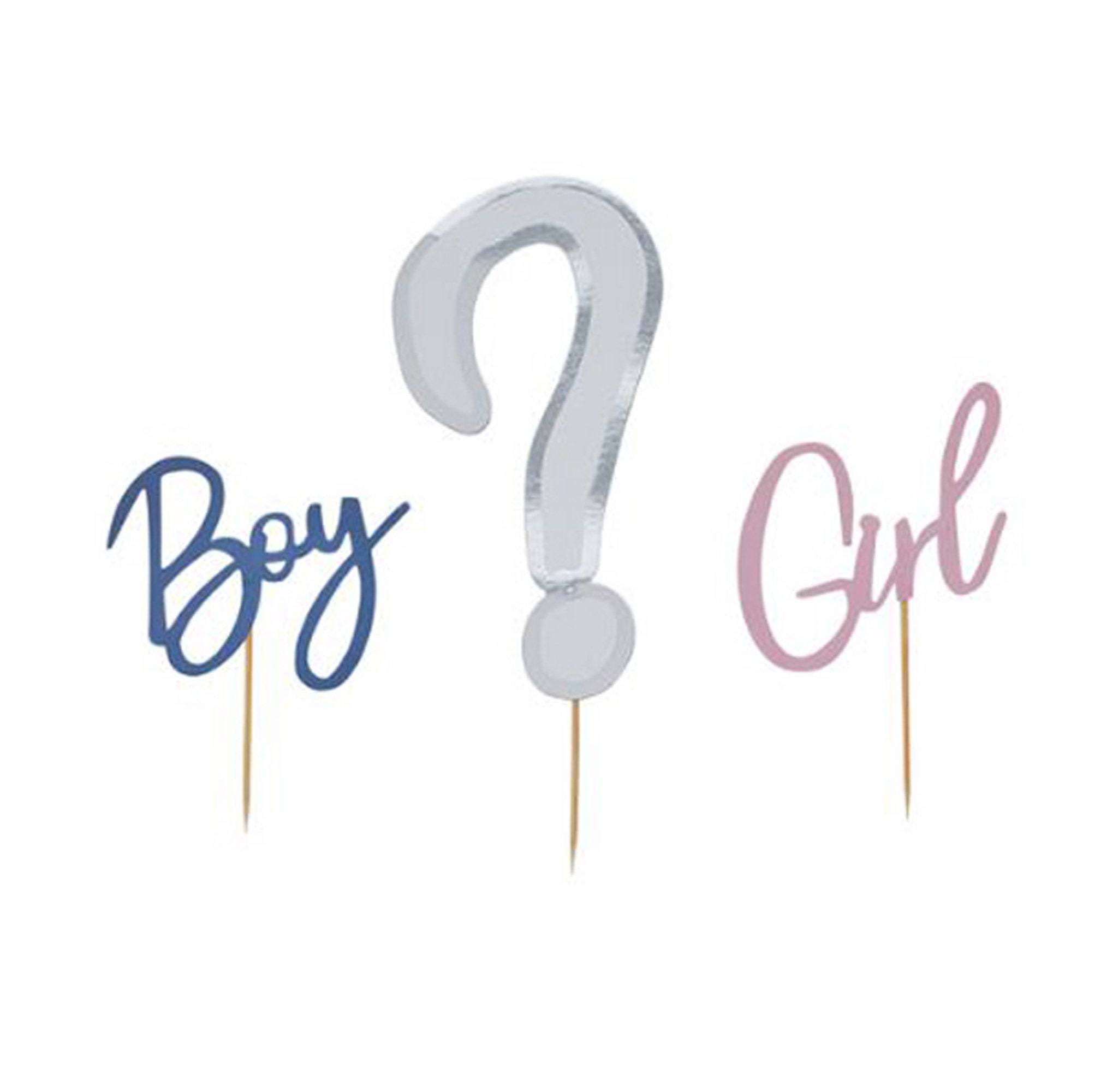 GENDER REVEAL CAKE topper to add style to your gender party or | Etsy