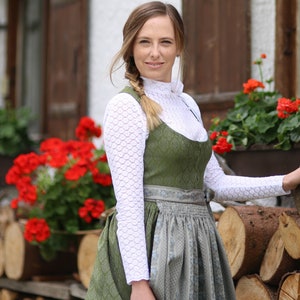 dirndl apron pattern, sewing pattern, austrian dress, xl dirndl, 8 sizes