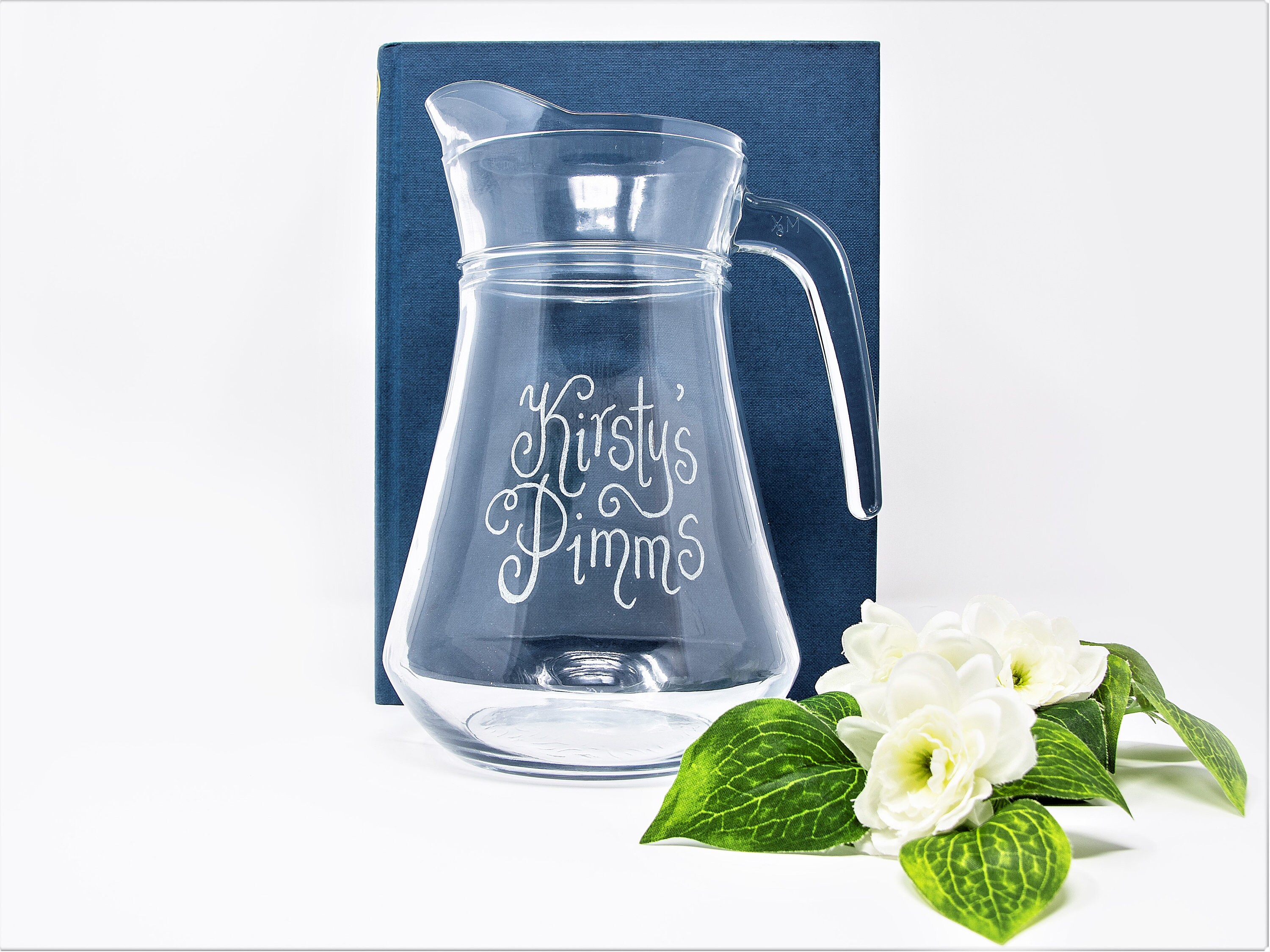 glass pimms jug