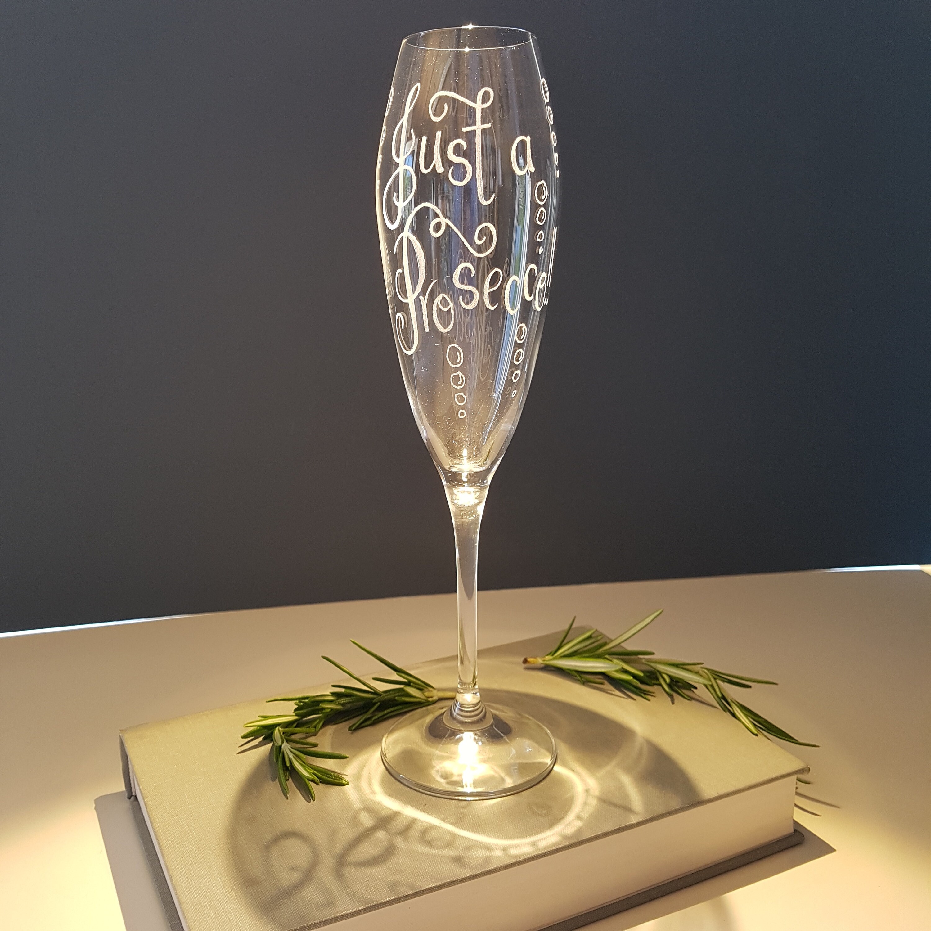 Personalised Prosecco Glass Engraved Prosecco Glass Gift Etsy