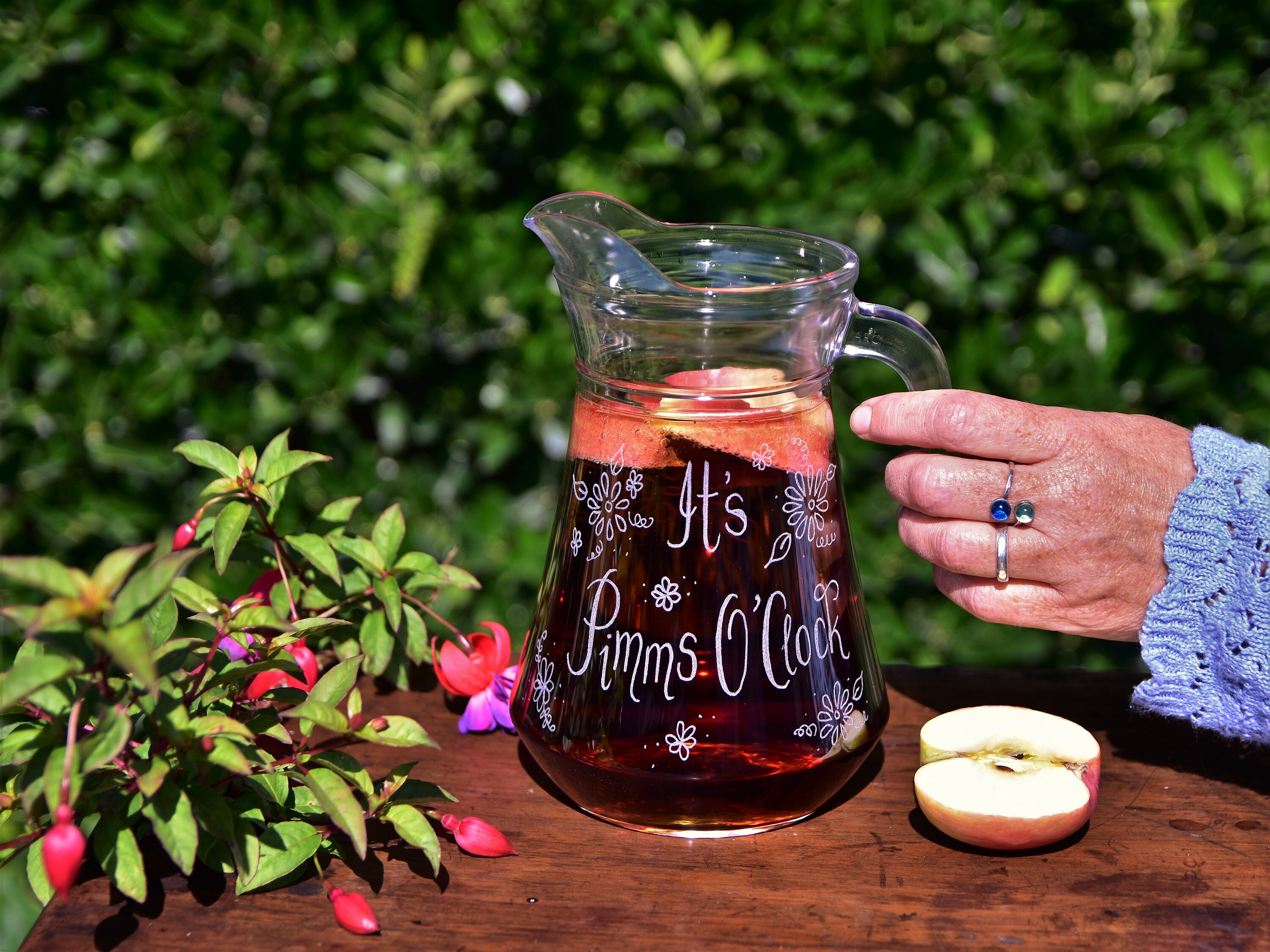 Personalised Glass Pimms Jug Custom Birthday Gift Pimms Etsy UK