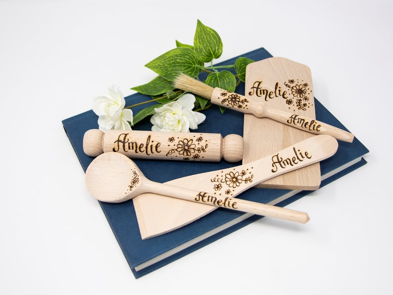 personalised childrens cooking sets