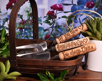 Garden Tool set personalised, Let Love Grow, forking fabulous, crazy plant lady, for gardener, 30 40th 50th 60th 70 80 90