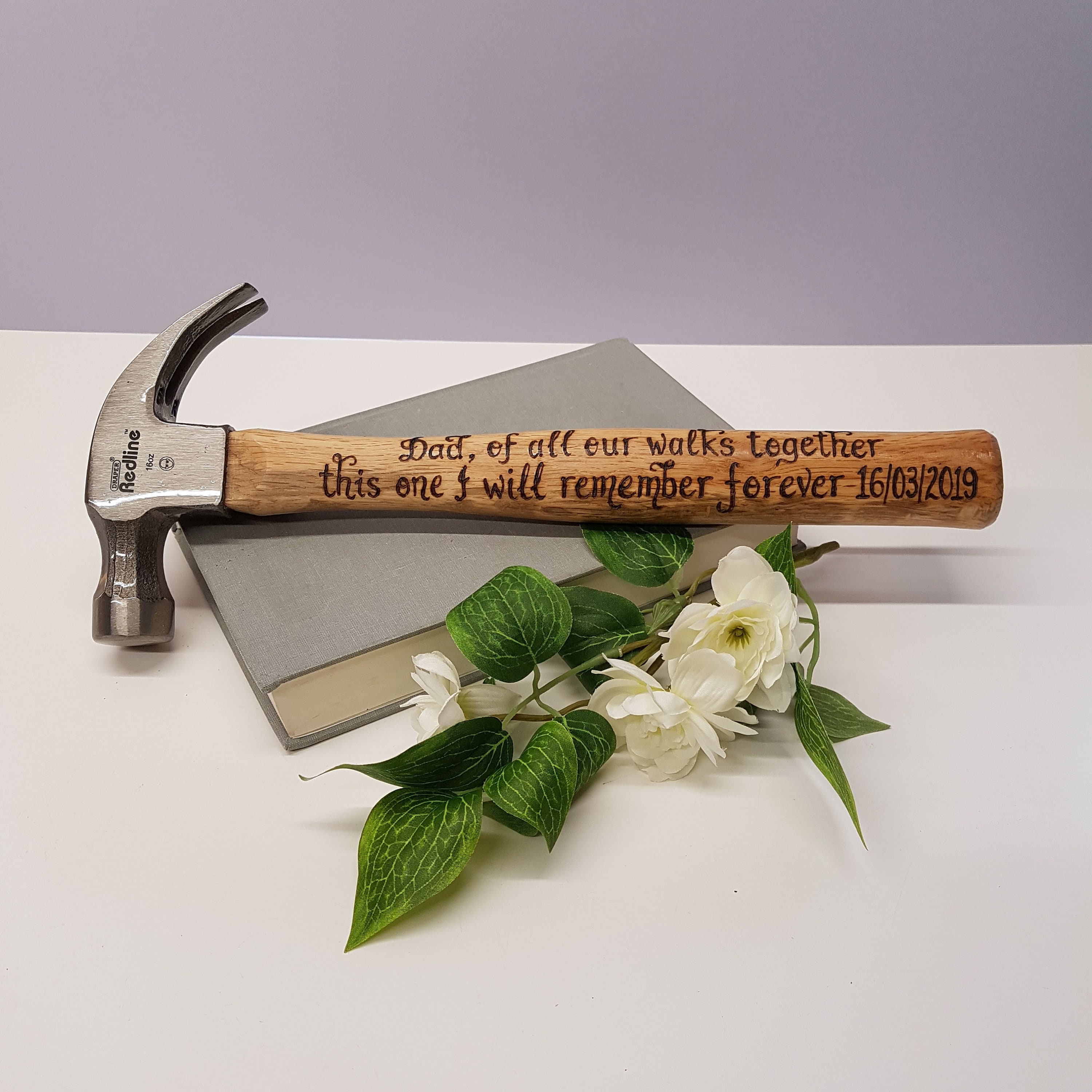 Personalised Hammer Gift From Bride Father of the Bride Etsy UK