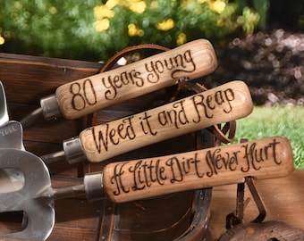 Personalised Garden Tools: Hand Engraved Gardening Gift