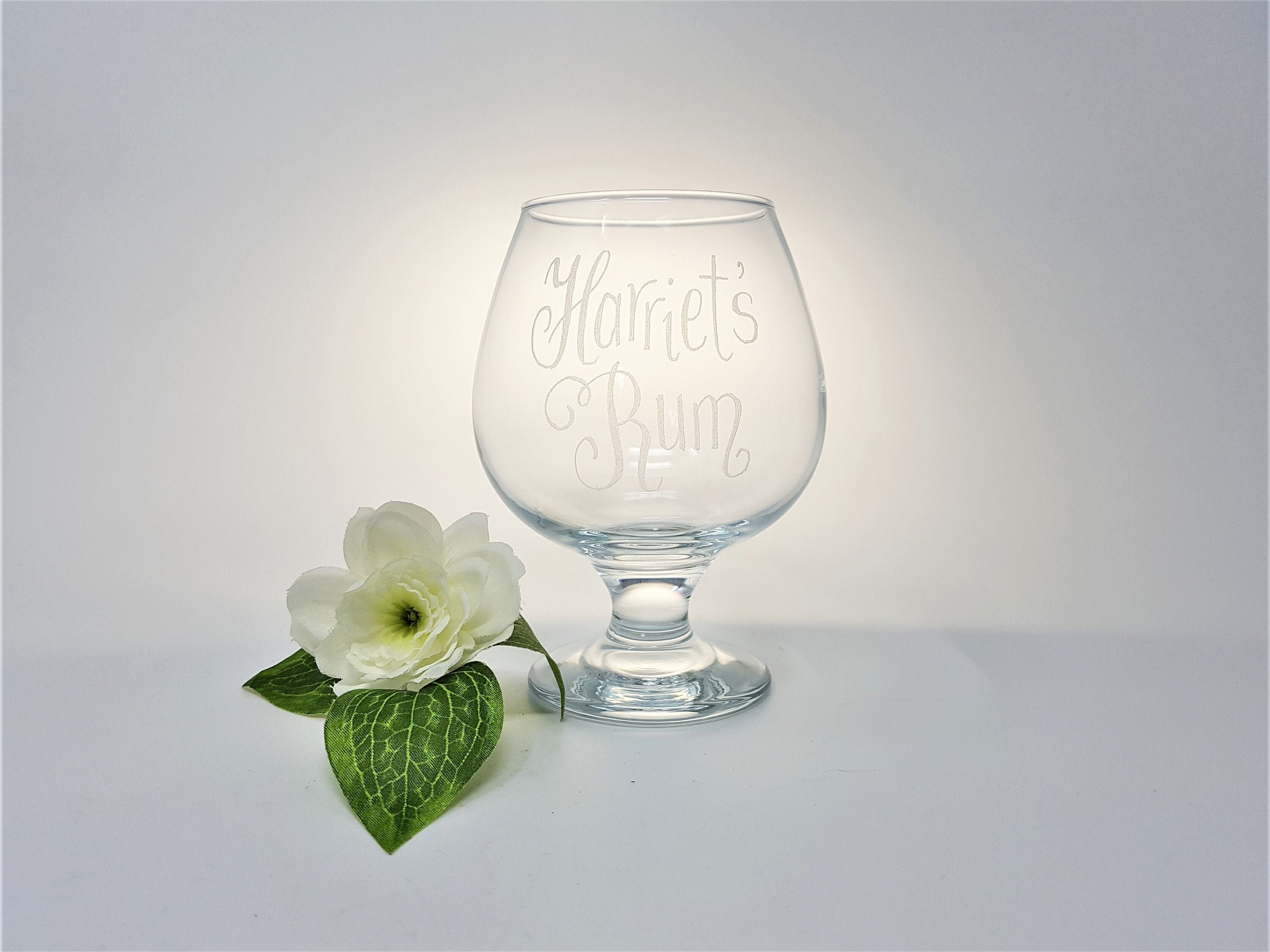 Personalised Rum Glass Bacardi and Coke Glass Custom Present Etsy
