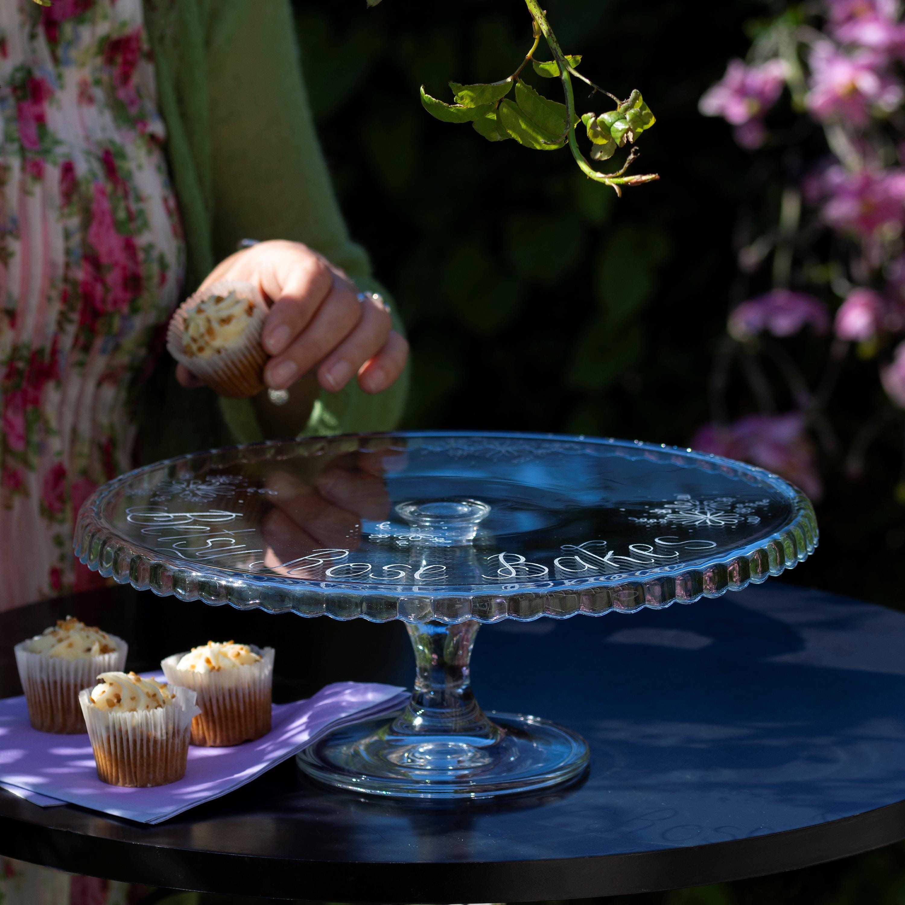 Glass Cake Stands UK