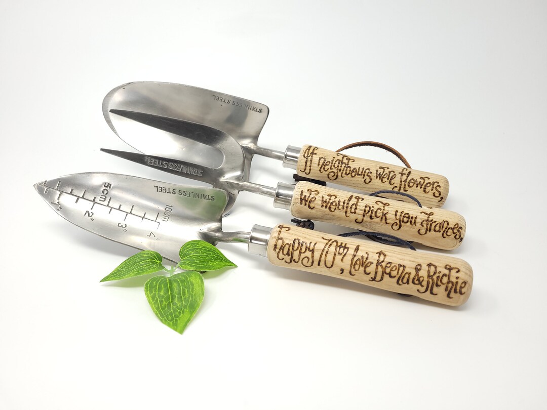 Garden Tools Gift for Her, Custom Gardening Tools With Name, Present