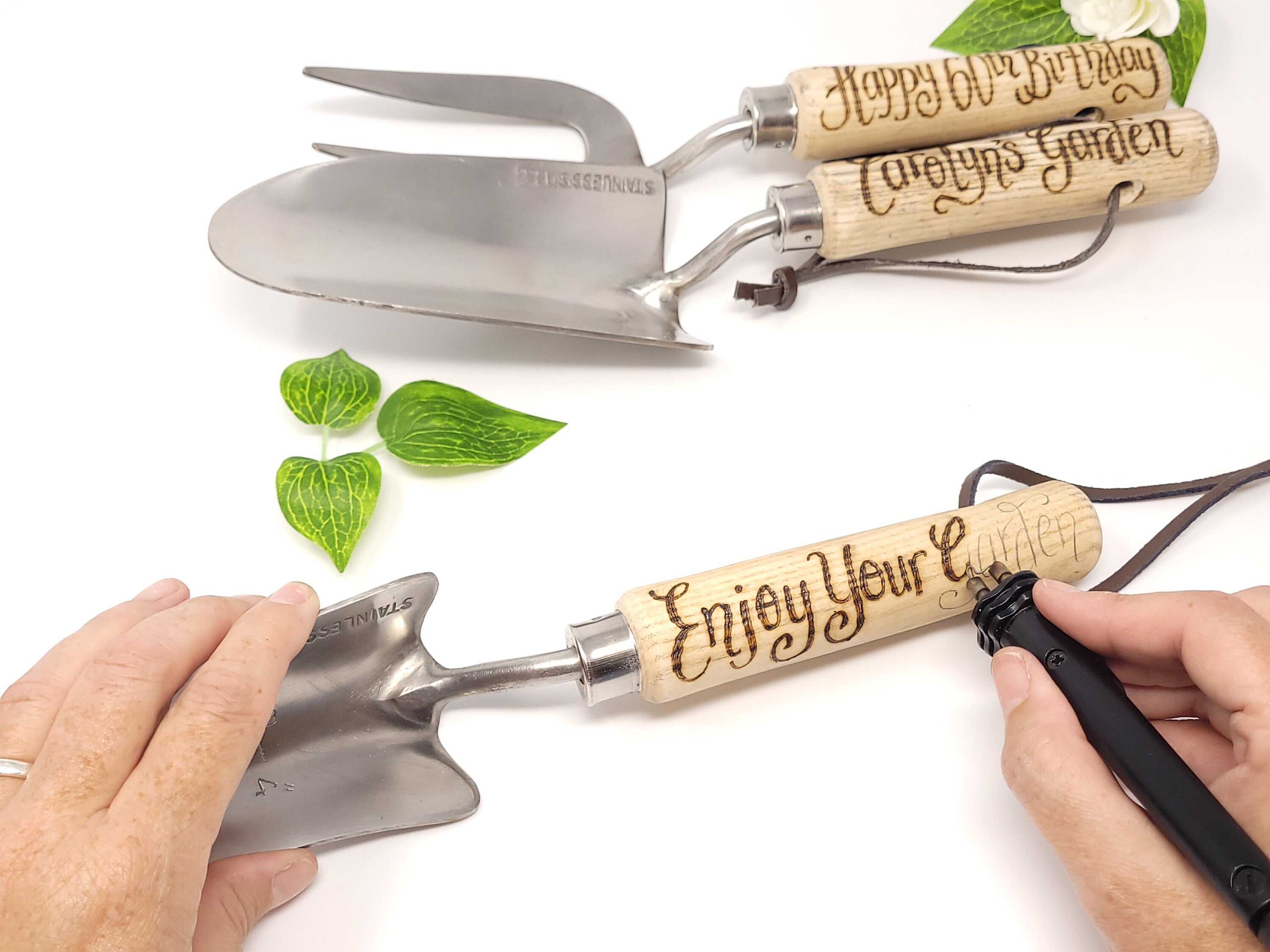 Personalised Thank You Garden Tools For Mum And Dad Hand - Etsy