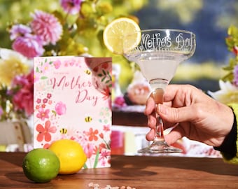 Personalised Margarita Glass: Custom Engraved Cocktail Gift