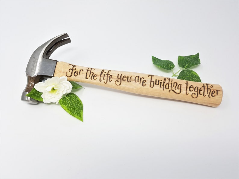 Personalised Hammer Gift for Couple Ideal for Anniversary Etsy UK