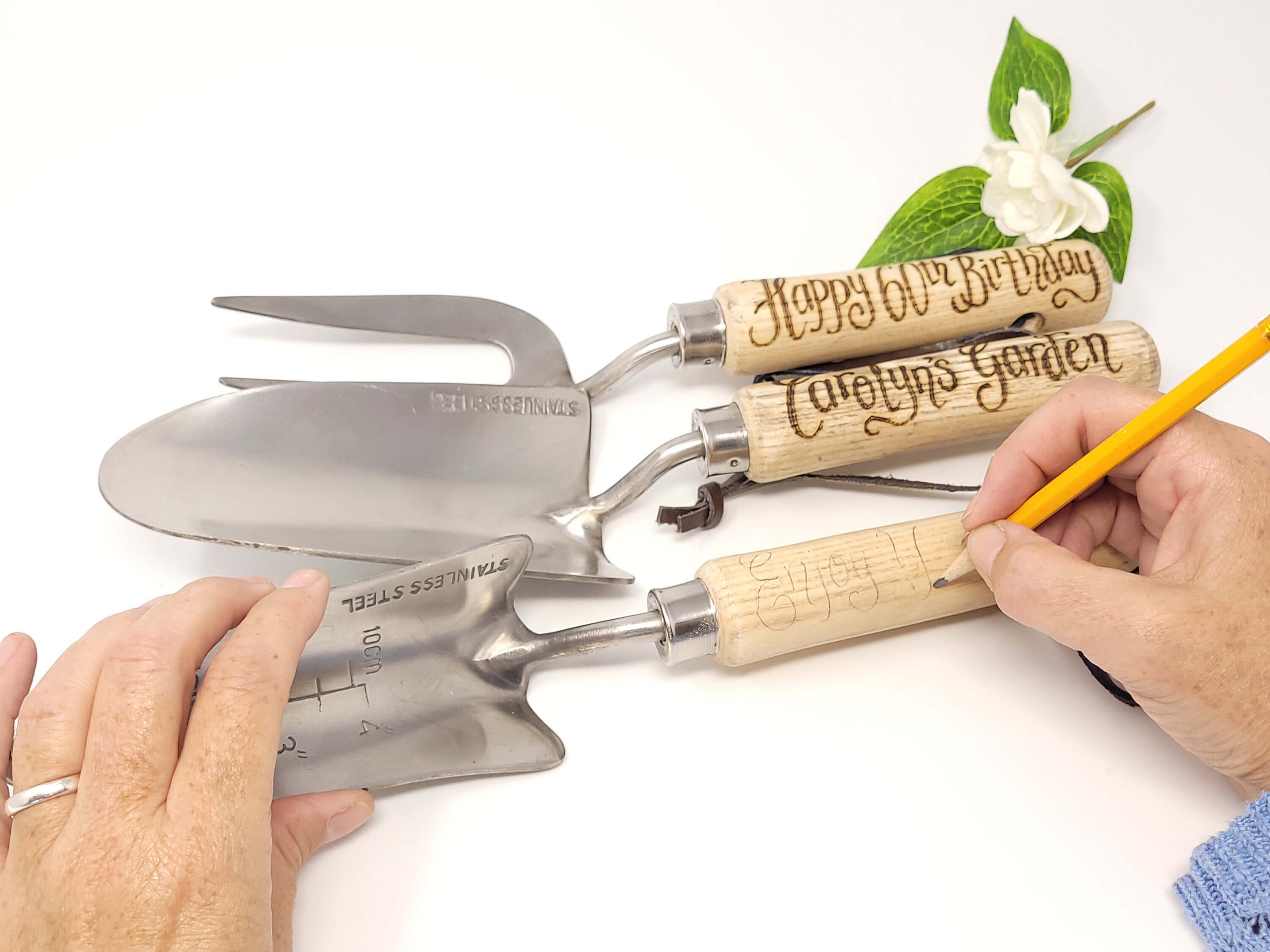 Garden Tools Gift for Her Custom Gardening Tools With Name Etsy UK