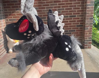 Mothrat the  Weighted Plush, pet rat, mothman plush