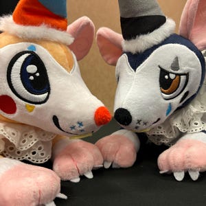 Topsy & Turvey The Clown Rats Weighted Cuddle Plush
