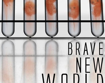 Brave New World Poster - Aldous Huxley