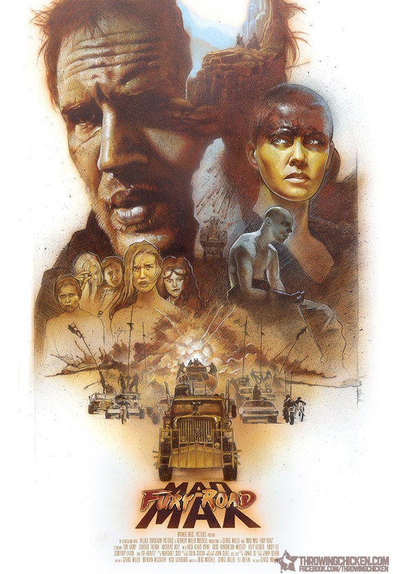 Mad Max: Fury Alternative Poster - Etsy Polska