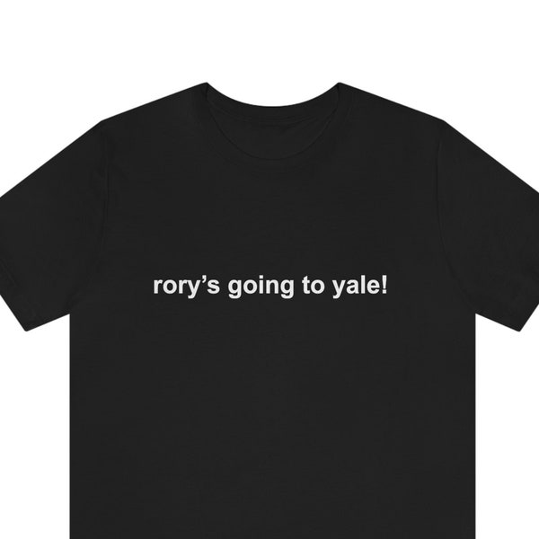 Rory va à Yale ! Tee-shirt