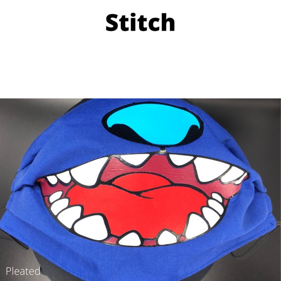 Little Lilo Stitch Adult/teen Handmade Custom Mask Face 