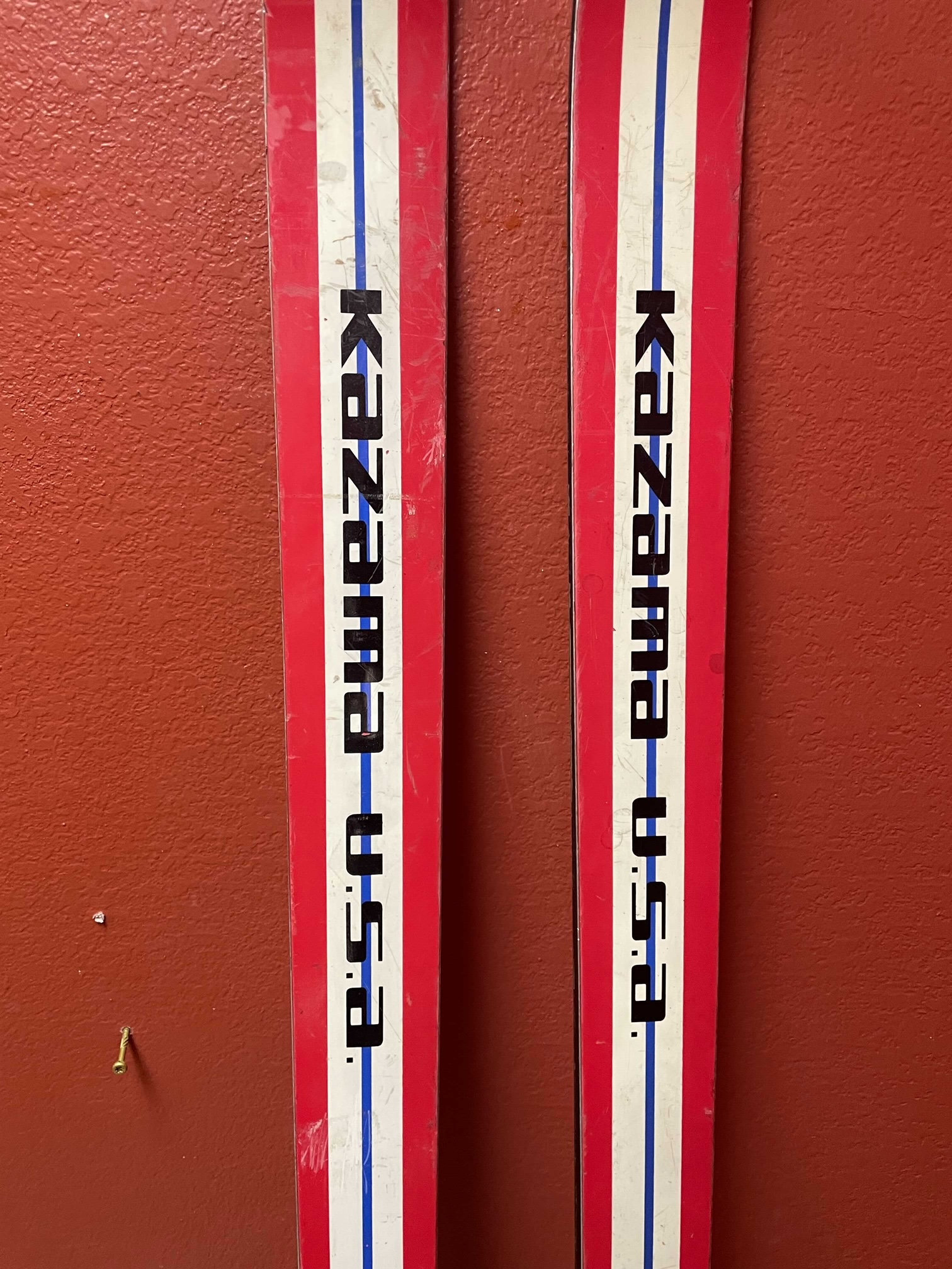 Vintage Kazama Skis Wall Art – Refurbished Ski Decor (205cm) - Etsy