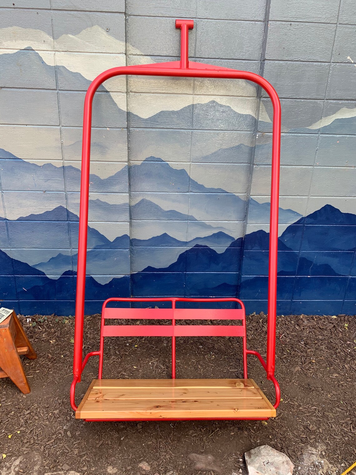 Ski Chairlift Swing Fully repurposed ski chairlift bench Etsy