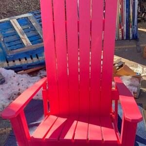 Giant Adirondack chair 9901G - Cedtek