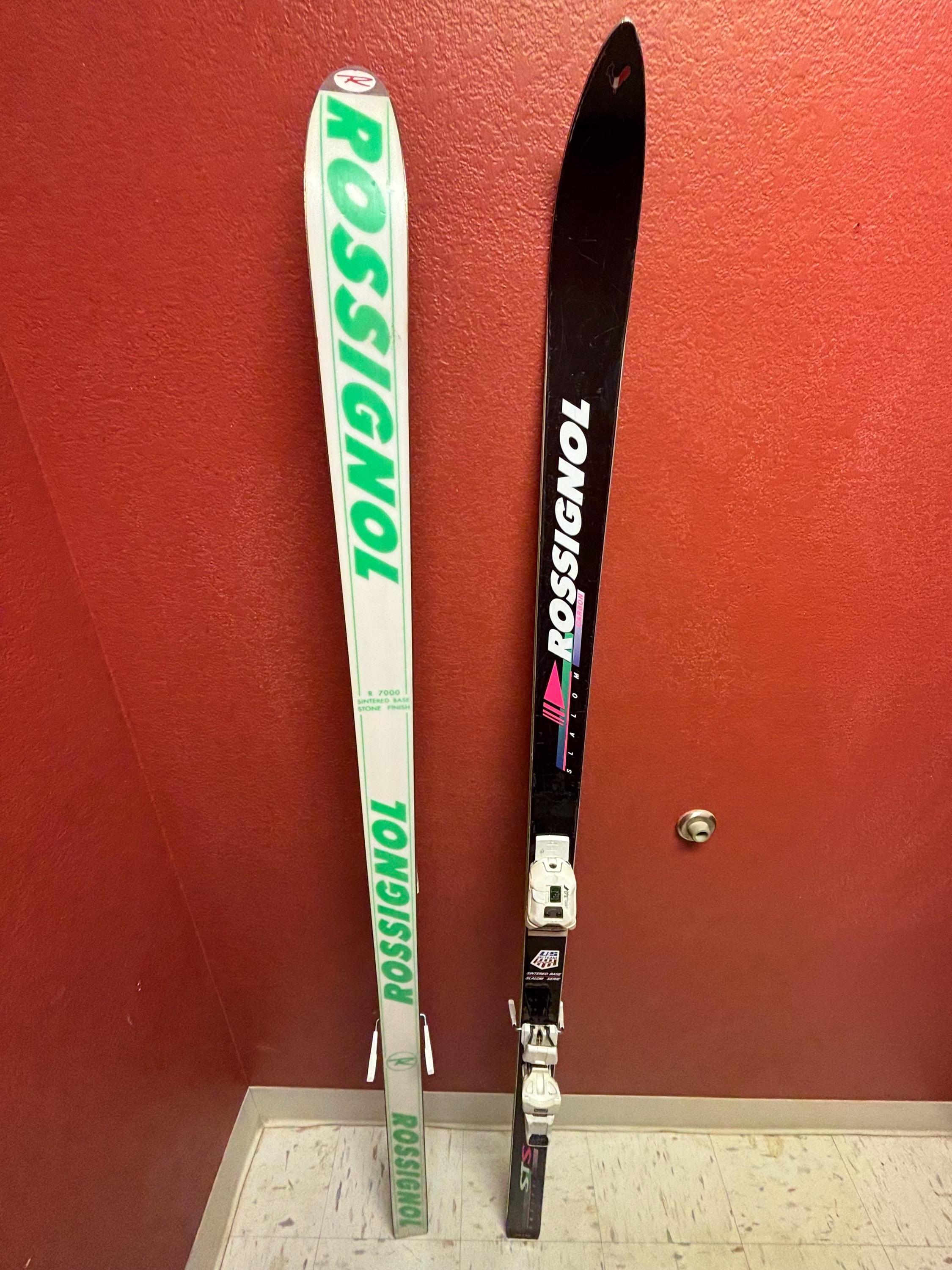 Rossignol Equipe STS Carbon Slalom Skis, Refurbished Ski Wall Art