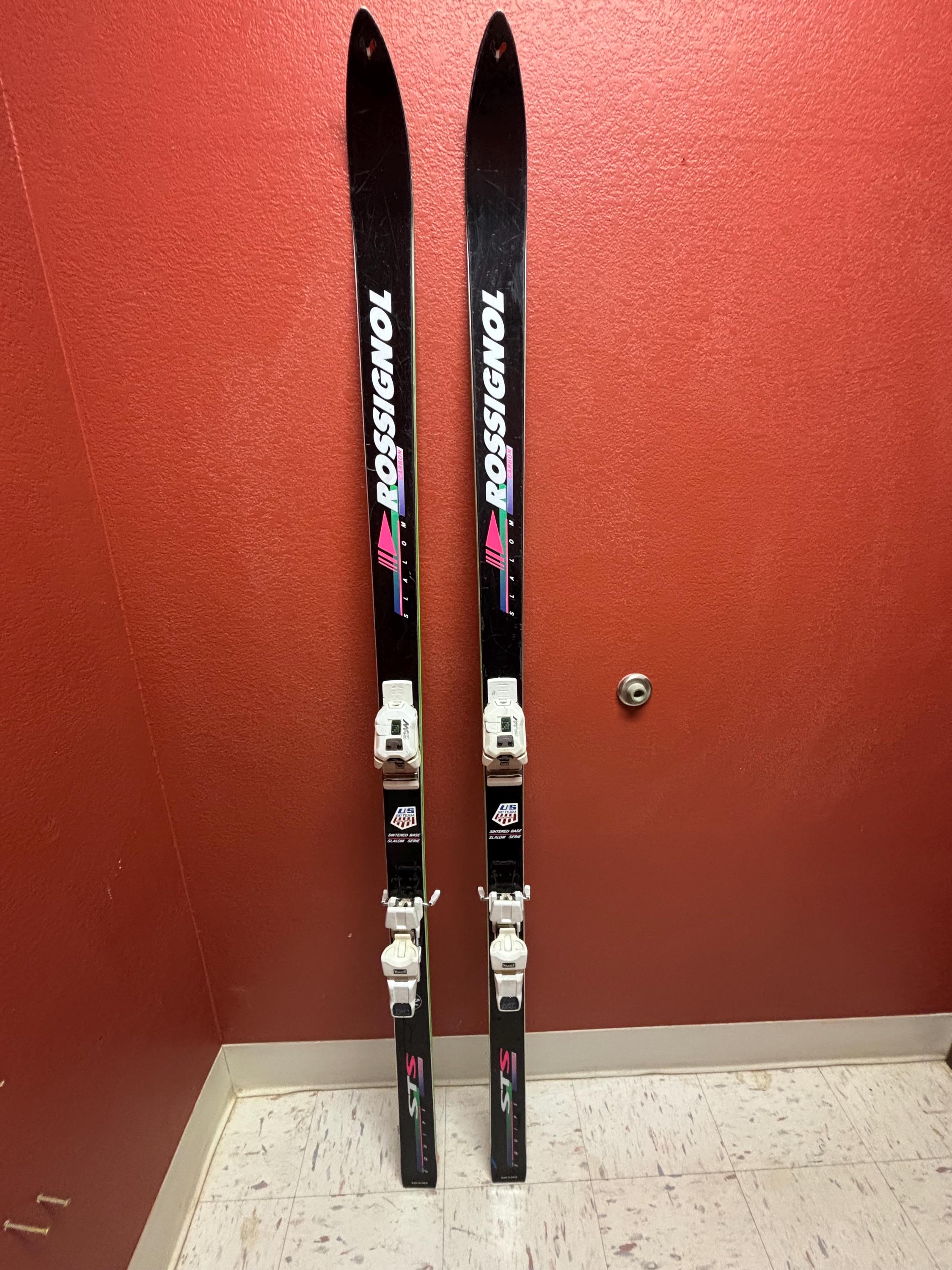 Rossignol Equipe STS Carbon Slalom Skis, Refurbished Ski Wall Art
