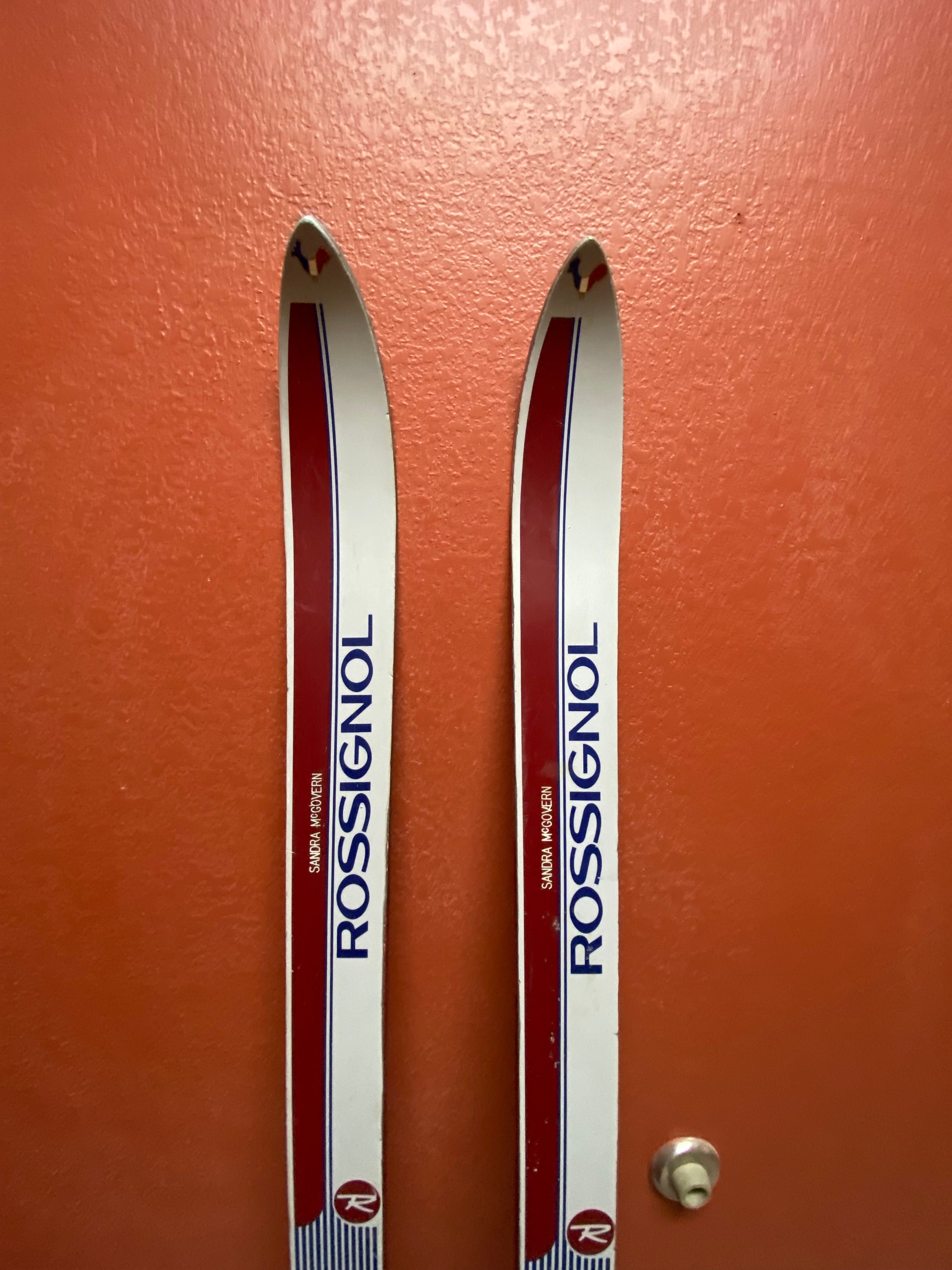 Rossignol Antique Skis, Refurbished Ski Wall Art Set (177cm) - Etsy