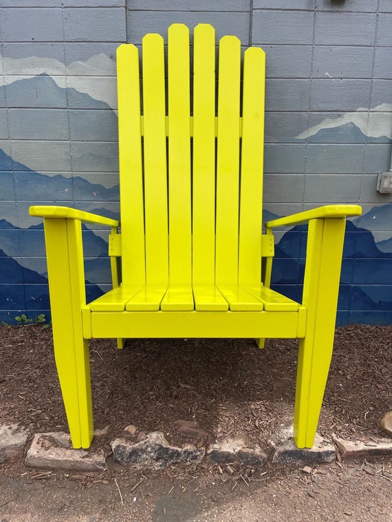 Giant XXL Extra Wide Chair, Stained Any Color Adirondack Chair