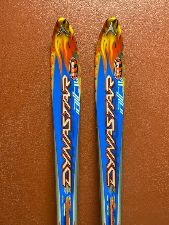 Refurbished Dynastar Skis, Antique Ski Wall Art Set, 187cm - Etsy