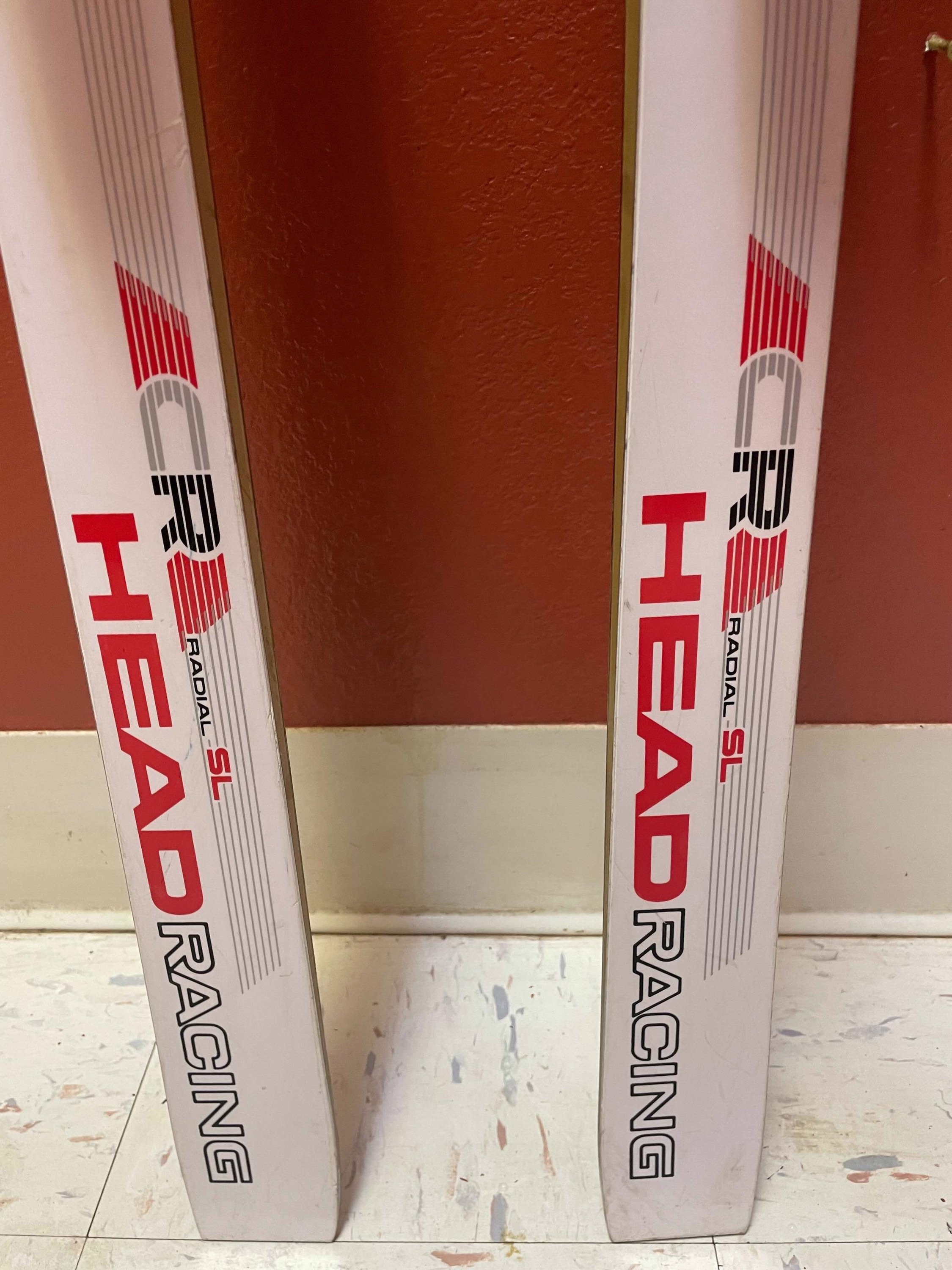 Head Racing CR Antique Skis, Unique Antique Refurbished Ski