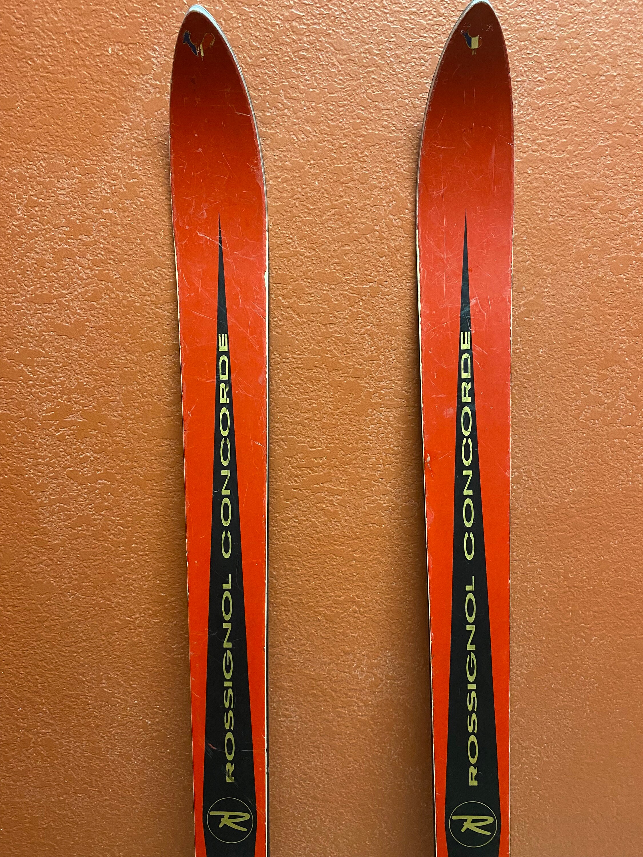 Rossignol Concorde Antique Skis, Refurbished Ski Wall Art Set - Etsy