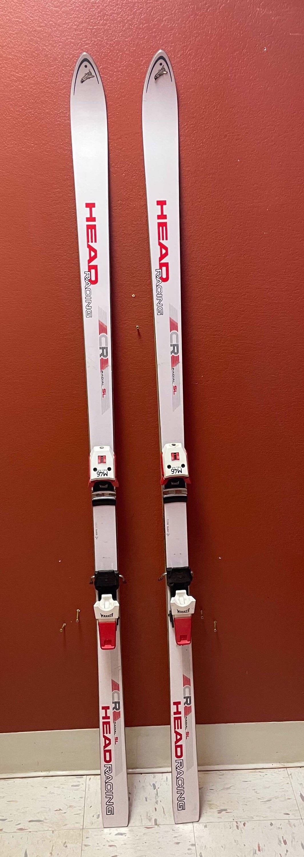 Refurbished Antique Head Racing Skis, Wall Art Decor, 169cm - Etsy
