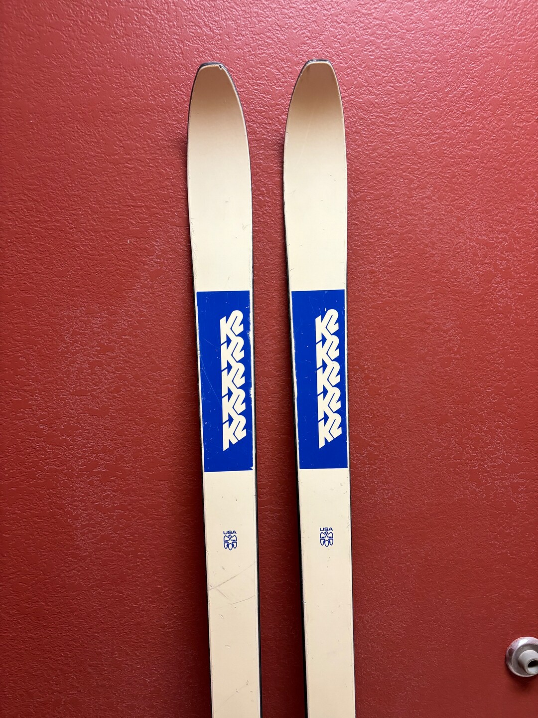 k2 710 comp skis Antique K2 Skis, Refurbished Ski Wall Art Set (187)