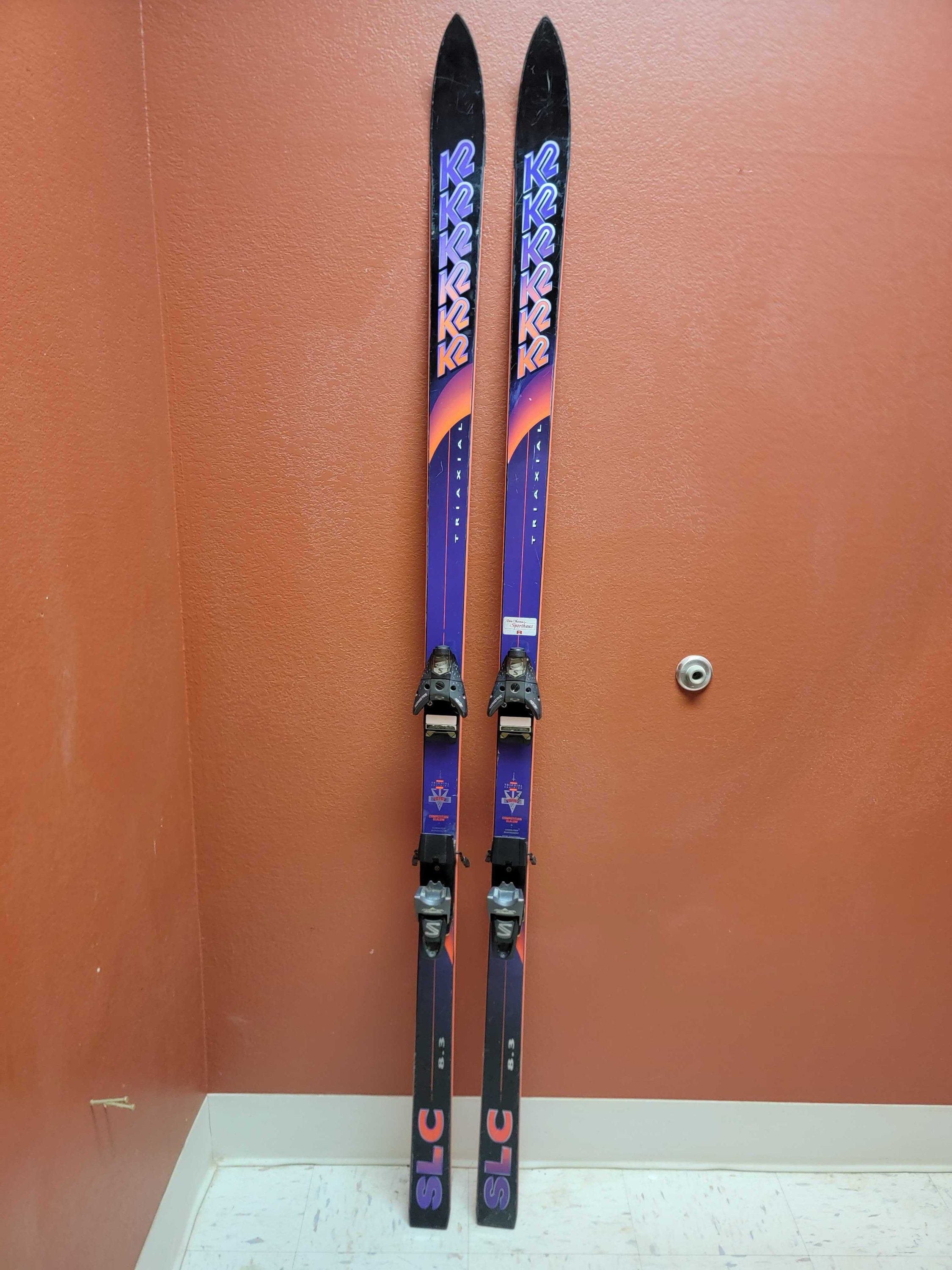 k2 5500 skis 200 cm Vintage Snow 185cm with Tyrolia 480 Bindings The construction focuses on agility and liveliness without compromising control K2 Escape 5500 181cm 107-68-97