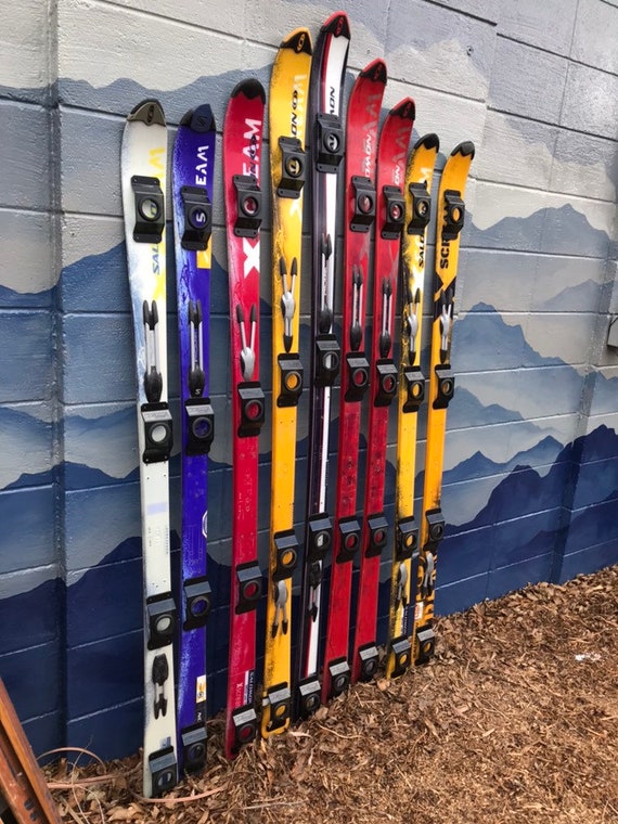 salomon x scream skis yellow