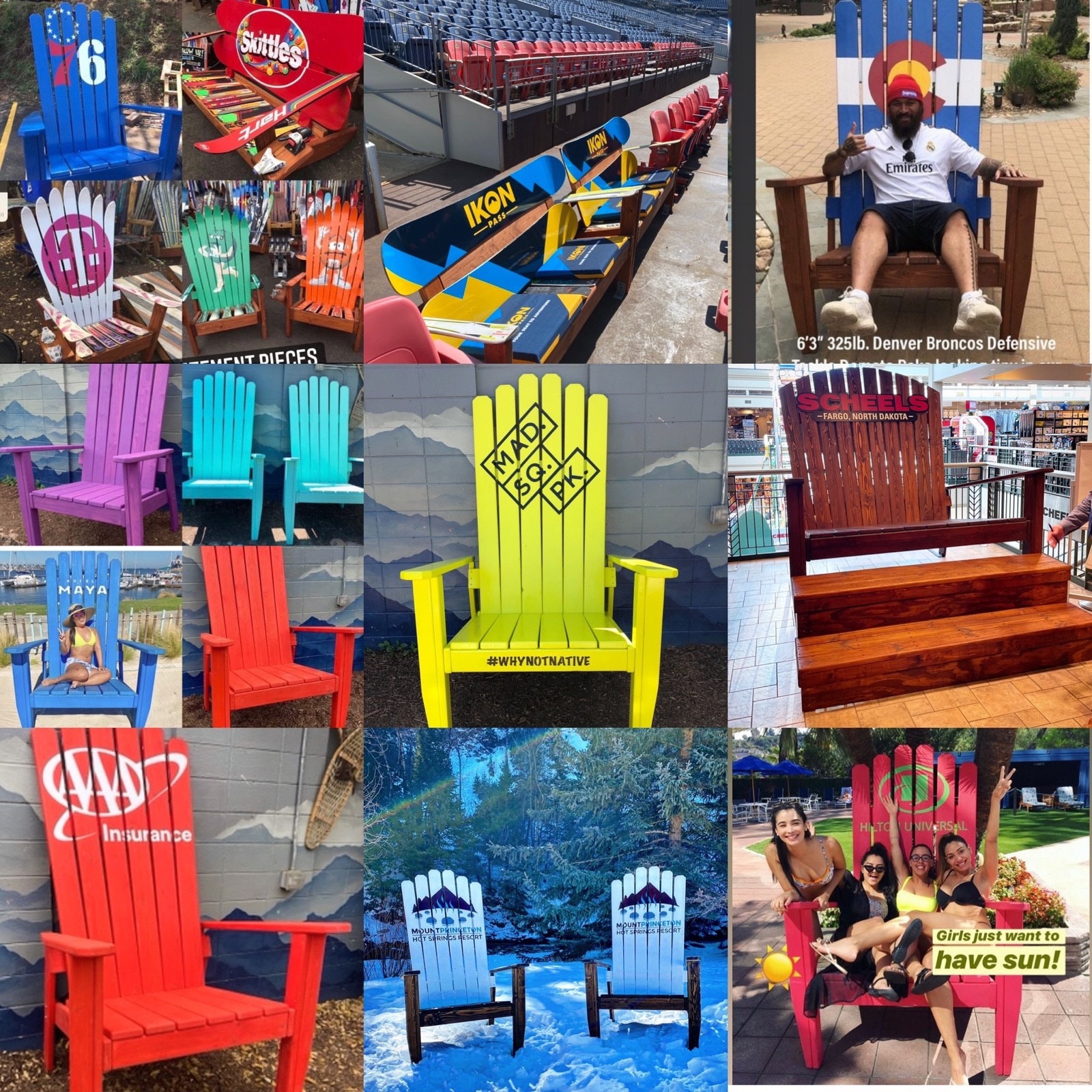 On the public art patrol: giant chairs