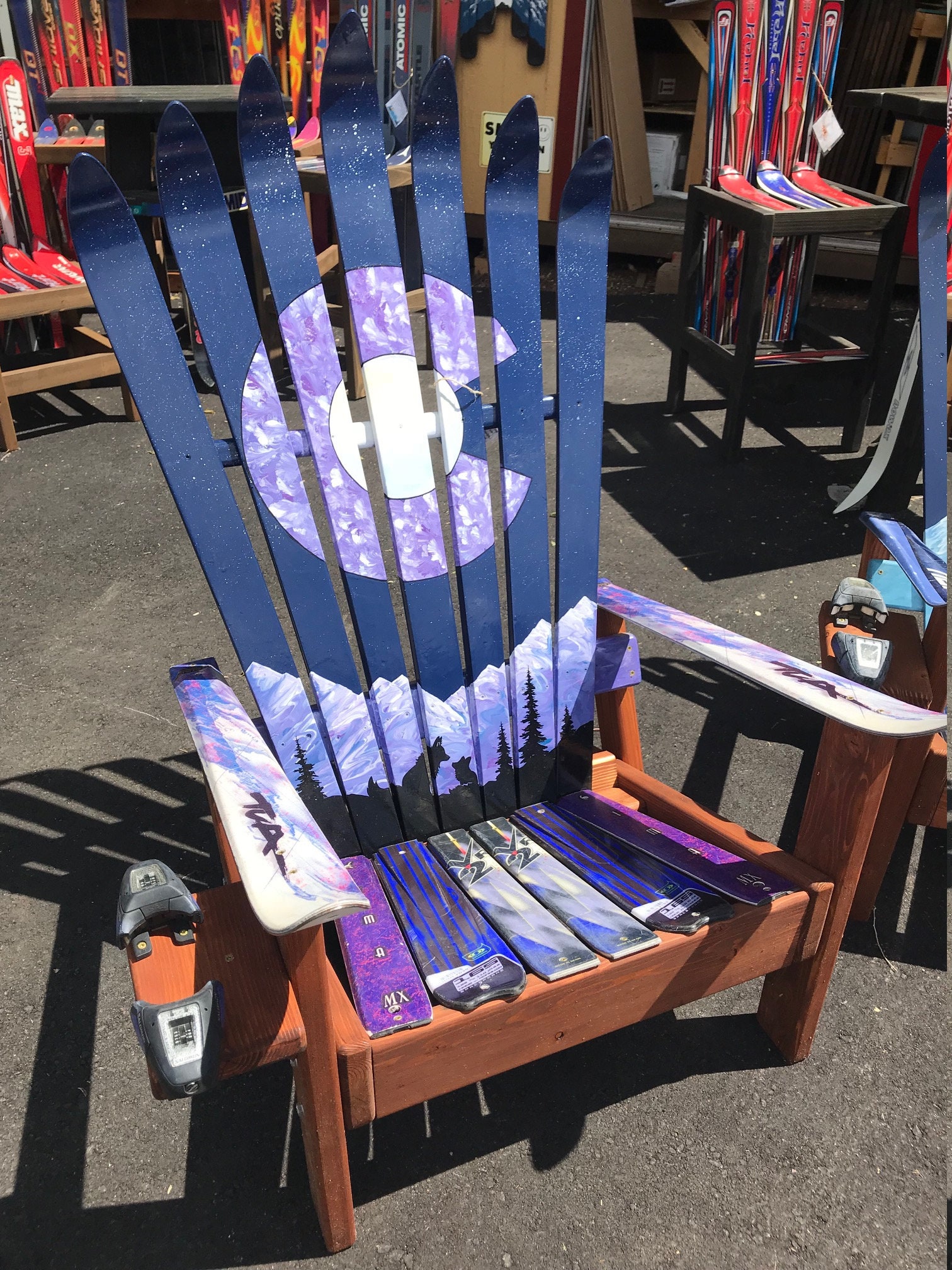 Purple adirondack chairs deals