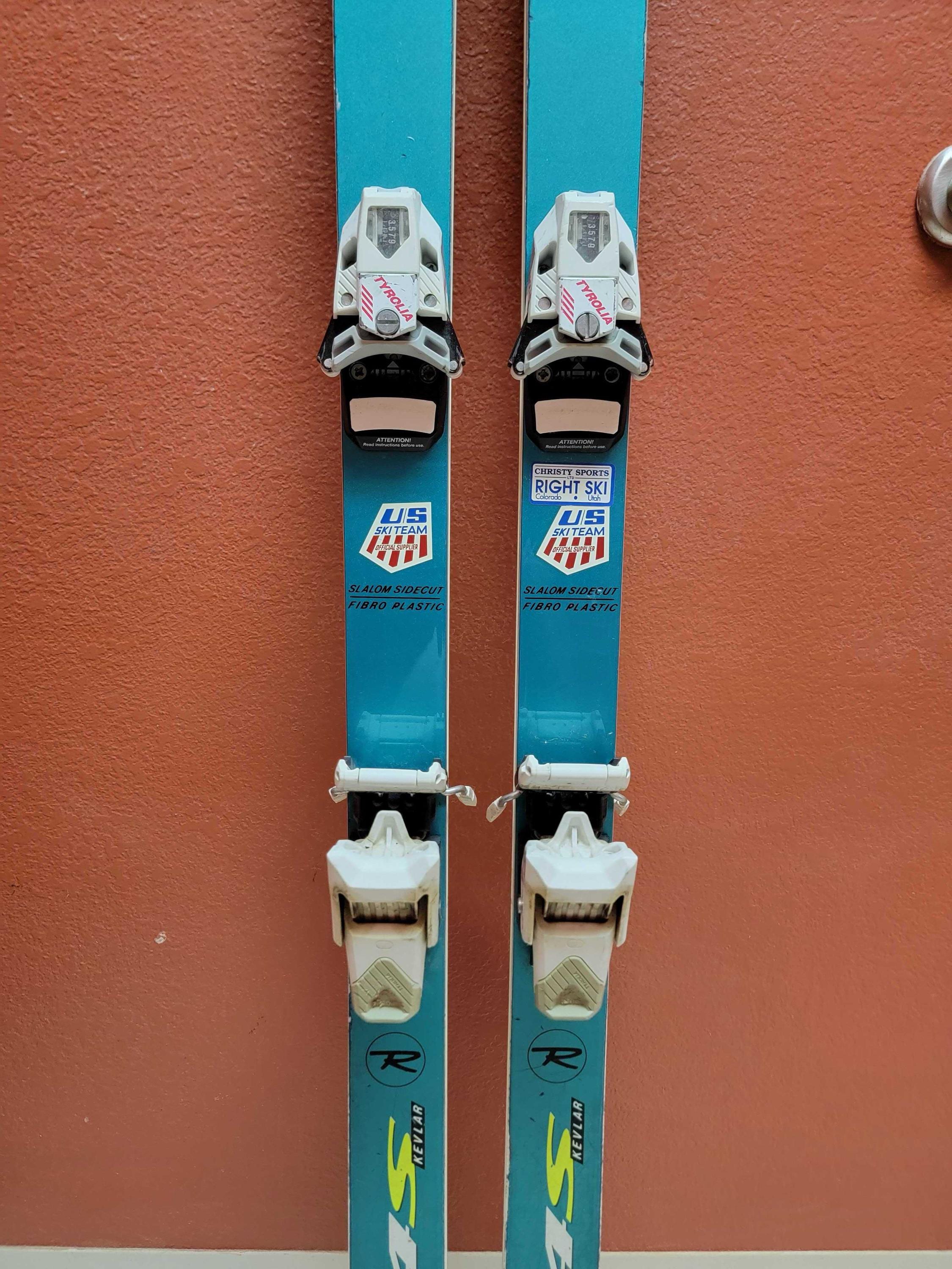 Rossignol 4s Kevlar Skis, Antique Refurbished Wall Art (pair) - Etsy