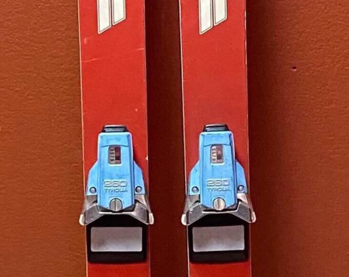 Olin Mark IV Antique Skis, Unique Antique Refurbished Ski Wall Art Set