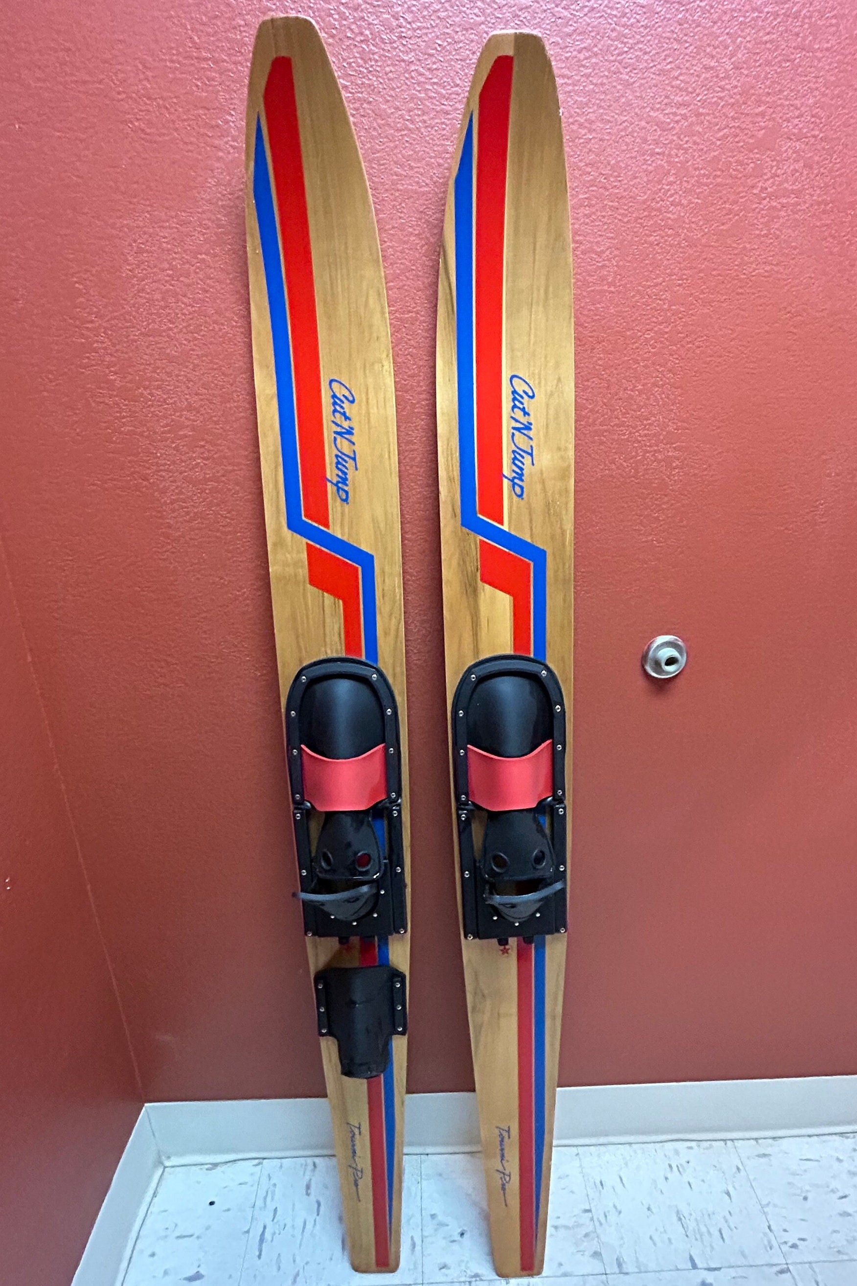 Cut 'n Jump - Tourni Pro! - Wooden Antique Waterski, 170cm