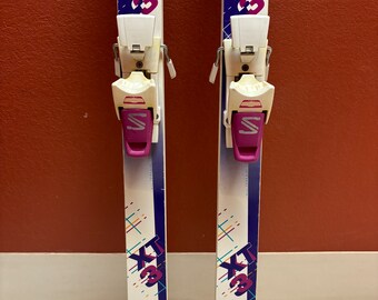 Rossignol Grand Prix Refurbished Antique Ski Wall Art Set (170cm