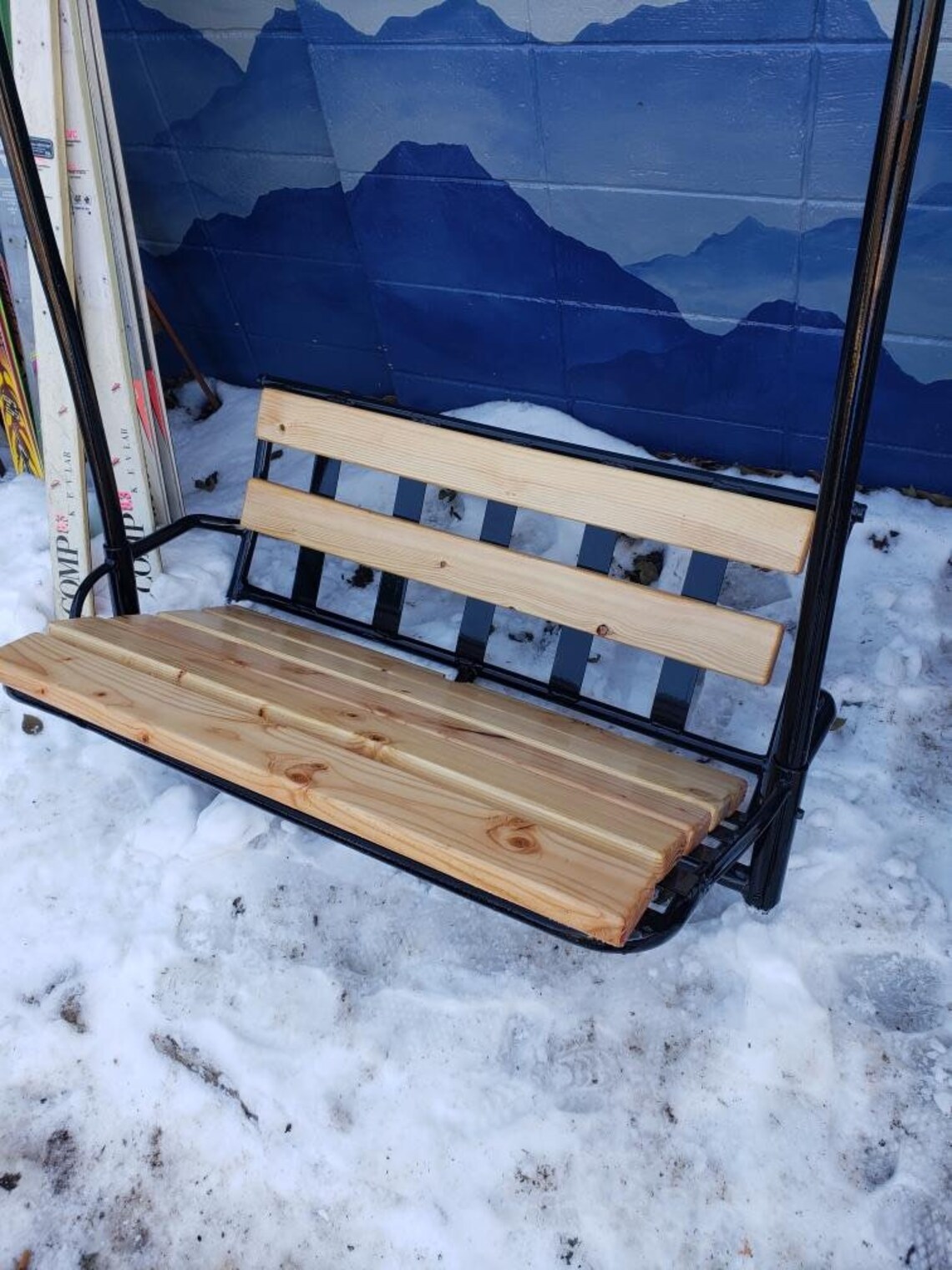 Ski Chairlift Swing Perfect Replica Ski Chairlift made to Etsy
