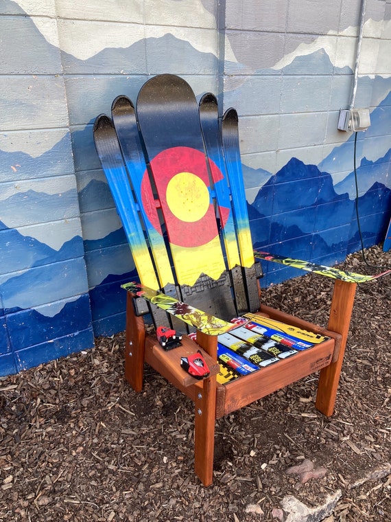 Colorado Northern Lights Hybrid Ski & Snowboard Chair - Etsy