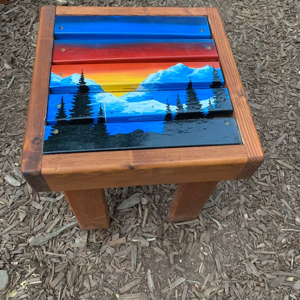 Mountain Table Top Etsy