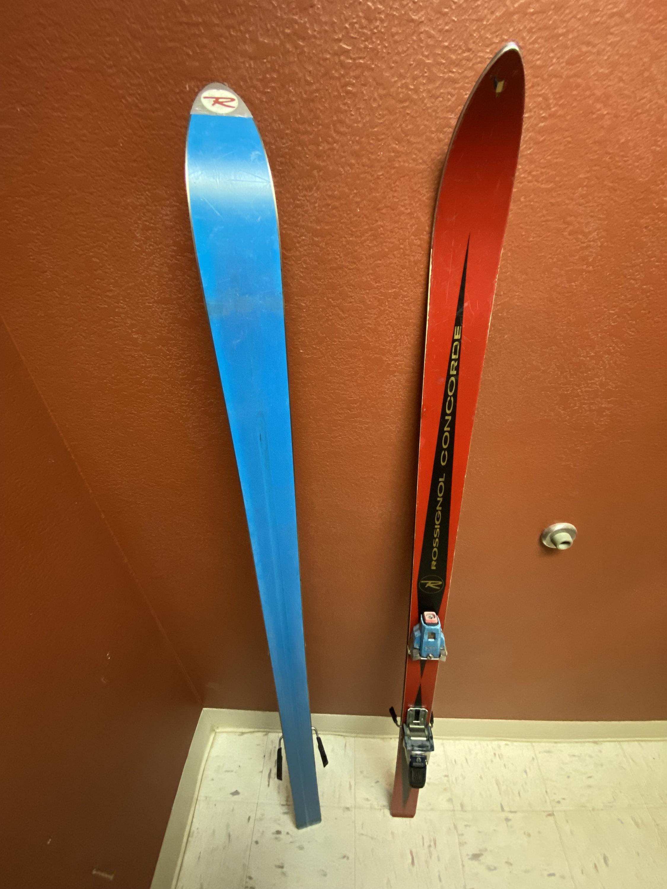 Rossignol Concorde Antique Skis, Refurbished Ski Wall Art Set - Etsy