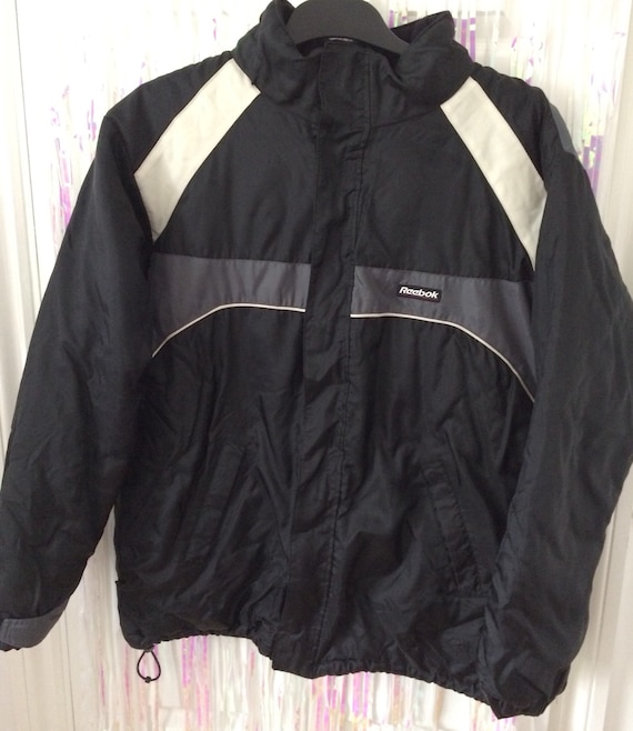 reebok puffer coat